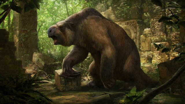 巨型地懒（Megatherium）