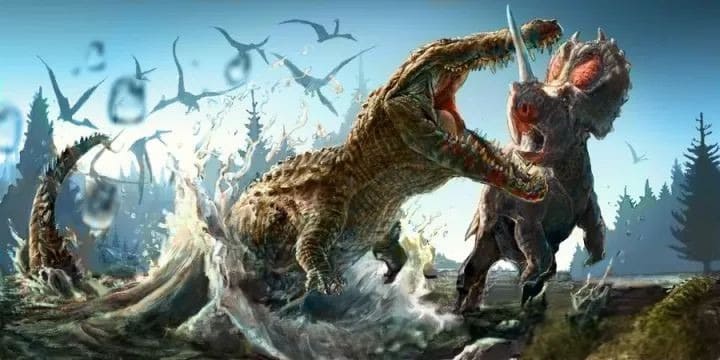 史上体型最夸张的“远古鳄霸”——恐鳄(Deinosuchus)
