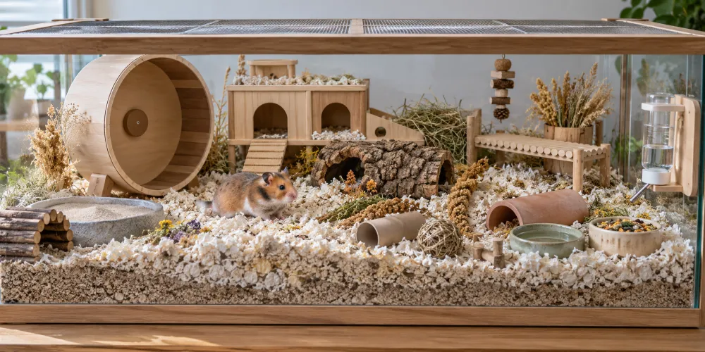 Hamster Cage Size & Setup: How Big Should a Hamster Cage Be?