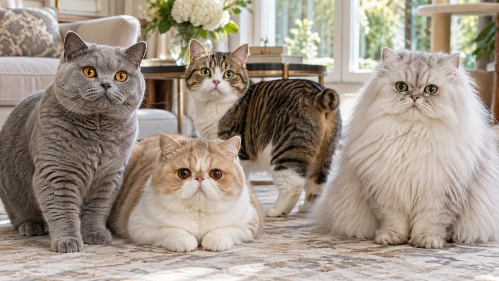 What Is the Roundest Cat? 7 Breeds With Naturally Round Features